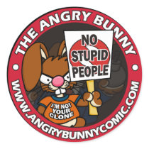No Stupid People Stickers