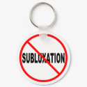 No Subluxation Keychain by chiropracticbydesign No Subluxation Keychain