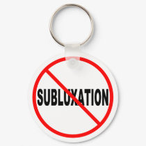 No Subluxation Keychain