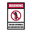 No Subluxation Zone Poster posters by chiropracticbydesign No Subluxation Zone Poster posters