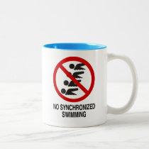 No Synchronized Swimming Coffee Mug