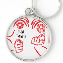 No Tears MMA Keychain