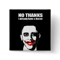 NO THANKS, I ALREADY HAVE A DOCTOR BUTTON