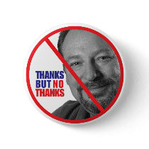 "No Thanks" Rick Warren buttons