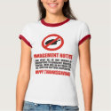 No Thanksgiving Turkey t-shirts