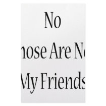 No Those Are Not My Friends stationery