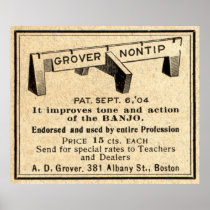 No Tip Bridge Poster