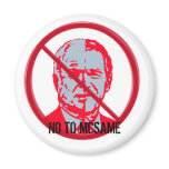 No to McCain McSame Magnet