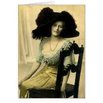 No To The Hat Greeting Cards