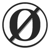 No_to_the_o stickers by ionate No_to_the_o stickers