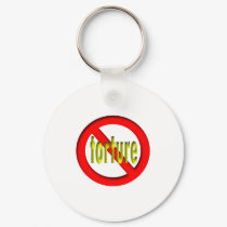 No Torture keychains