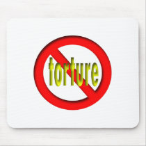 No Torture mousepads