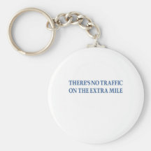 No Traffic (blue warrior) Key Chains