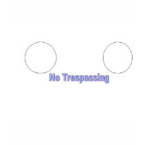 No Trespassing t-shirts