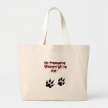 No Trespassing Violaters Will be Ate! Canvas Bag