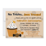 No Tricks Just Treats Halloween Invite