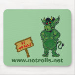 No Trolls Mousepad