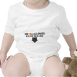 NO TSA allowed below this LINE Tshirt