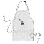 No TV Reminders Apron