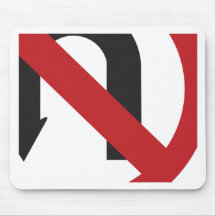 No U Turn Mouse Pads