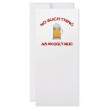 No Ugly Mug Custom Rack Card
