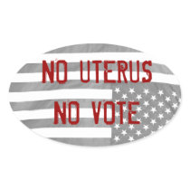 No Uterus No Vote Sticker