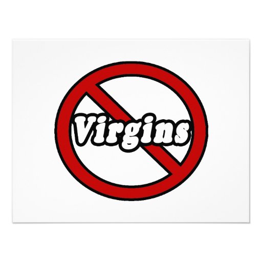 No Virgins Custom Announcement
