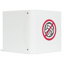 No volleyball binder