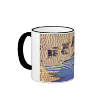 "No Wake Zone" Pelican Watercolor Coffee Mugs