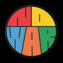 No War Word Art magnets by melhi_ No War Word Art magnets
