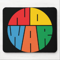 No War Word Art mousepads by melhi_ No War Word Art mousepads