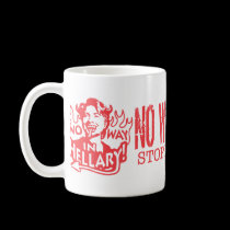 No Way In Hellary! Mug mugs