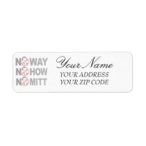 No way, No how, No Mitt labels