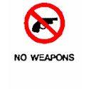 No Weapons safety shirt punk retro by grandhelm No Weapons safety shirt punk retro