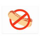 NO WEINERS POSTCARD
