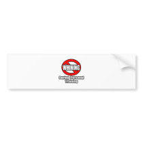 No Whining During Personal Training Bumper Stickers