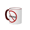 No Whining Mug mug