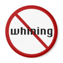 no whining office magnet