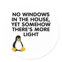 No windows in the house...