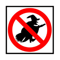 No Witches Highway Sign t-shirts by wesleyowns No Witches Highway Sign t-shirts