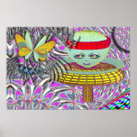 No Words-Butterfly Mushroom Queen poster posters