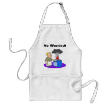 No Worries aprons