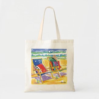 No Worries Beach tote bag zazzle_bag