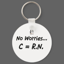 No worries C=RN keychains by reallyhotdesigns No worries C=RN keychains