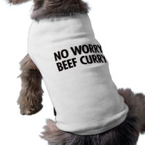 No Worry Beef Curry pet clothing