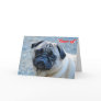 No Wrinkles Pug Birthday Card