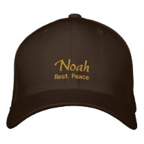 Noah Name Cap / Hat embroidered hats by toppings Noah Name Cap / Hat embroidered hats