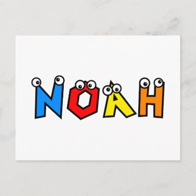  Spelling on With Cartoon Eyes Spelling Out The Boys Name Noah  Find More Names