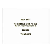 Noah Postcard