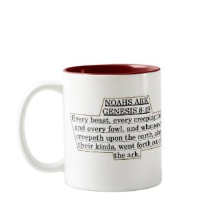 Noah`s Ark Diorama Mug mug